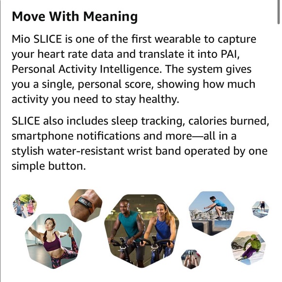 Mio Slice || Heart Rate & Fitness Tracker - Picture 11 of 14